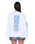 WOMENS  KSTUDIO BOYFRIEND LS TEE WHITE OVERSIZED TEES