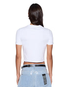 WOMENS KSUBI BLING BABY SS TEE WHITE TEES