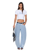 WOMENS KSUBI BLING BABY SS TEE WHITE TEES