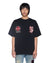 MENS  LEAGUE EKCESS SS TEE BLACK OVERSIZED TEES