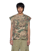 MENS STATE EKCESS CUT OFF WOODLAND TEES