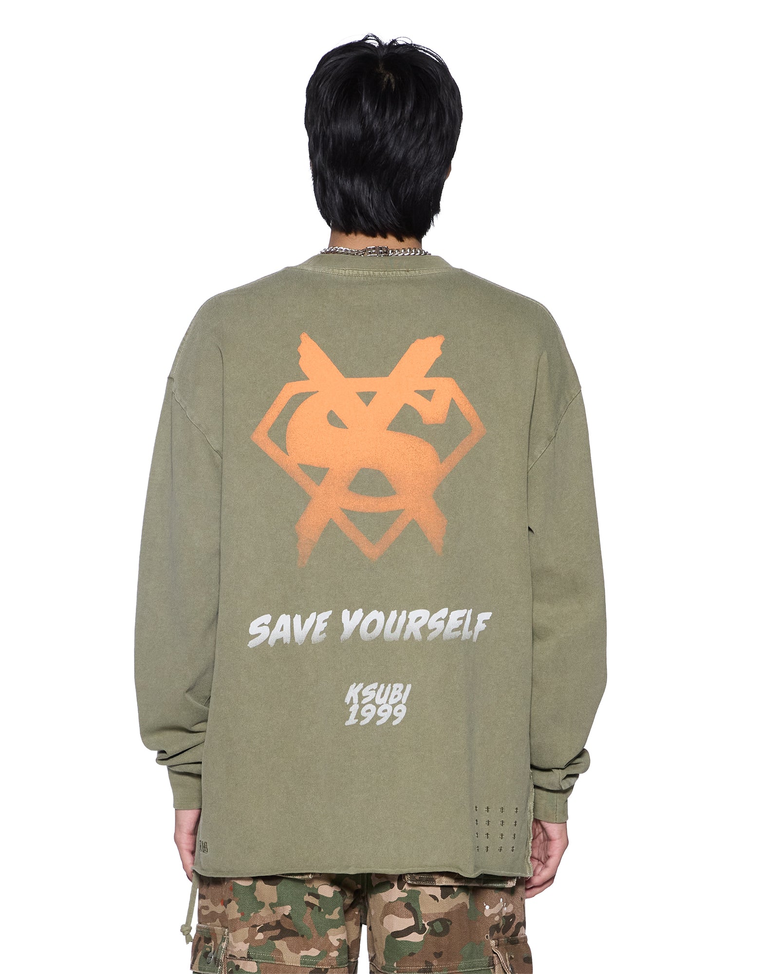 Mens Zero Heroes Ls Tee Militant Tees | Ksubi ++