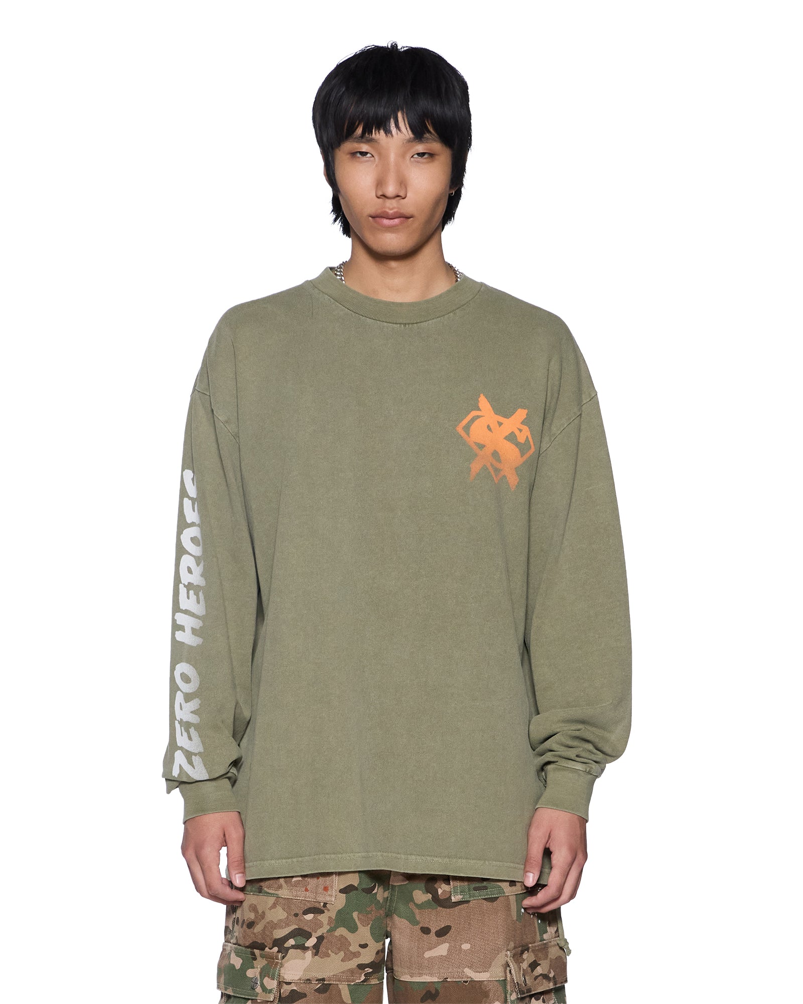 Mens Zero Heroes Ls Tee Militant Tees | Ksubi ++