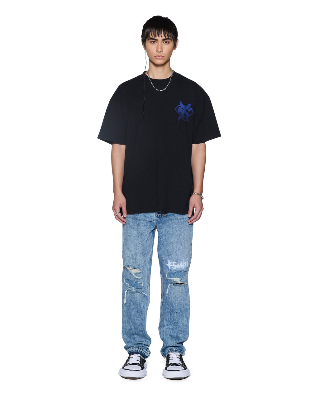 MENS ZERO HEROES EKCESS SS TEE JETT BLACK TEES