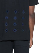 MENS 4X4 PAISE BIGGIE SS TEE COBALT BLACK TEES
