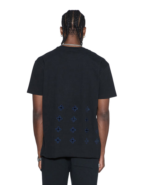 Mens 4x4 Paise Biggie Ss Tee Cobalt Black Tees | Ksubi ++