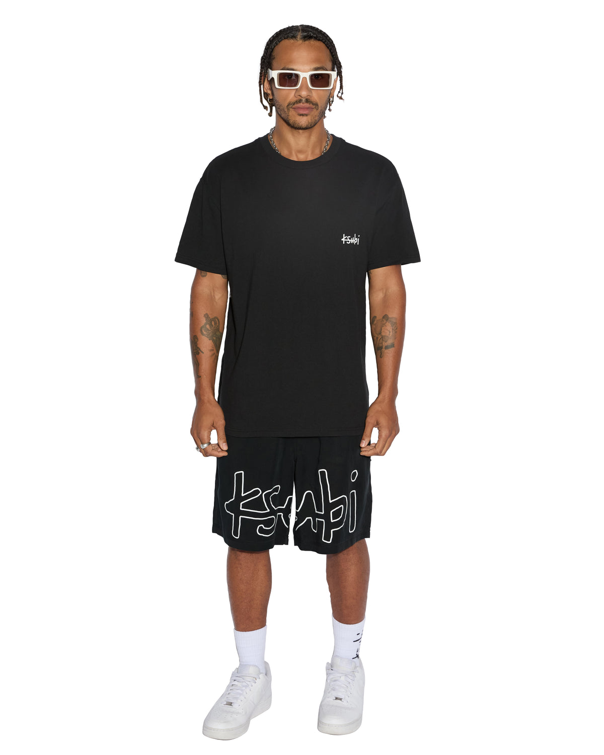 MENS ALL DAY BIGGIE SS TEE JET BLACK TEES