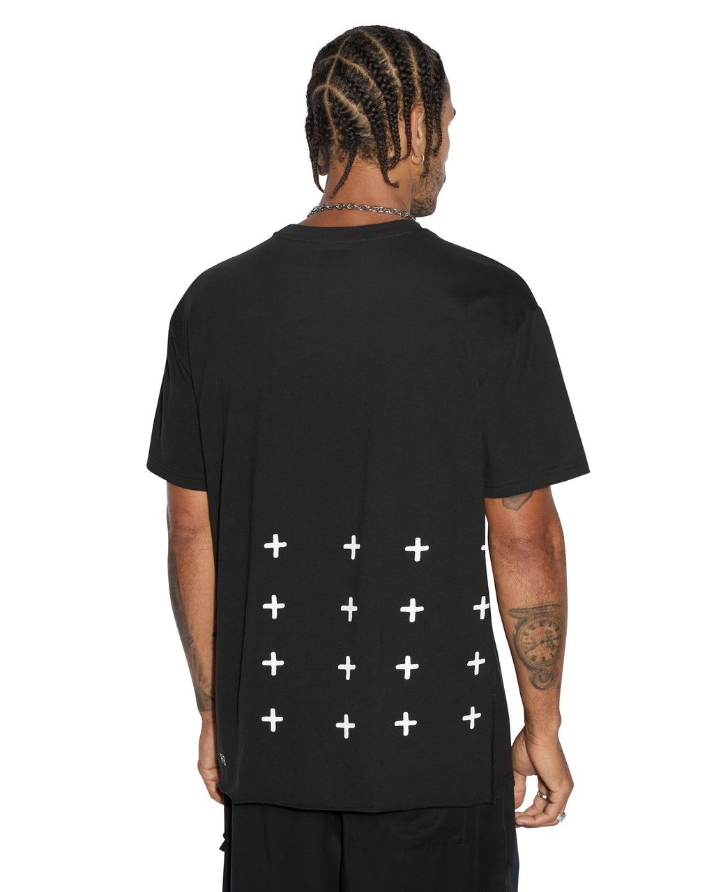 MENS ALL DAY BIGGIE SS TEE JET BLACK TEES
