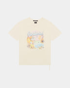 Mens Paradise Biggie Ss Tee Dusty Desert Oversized Tees - Tan