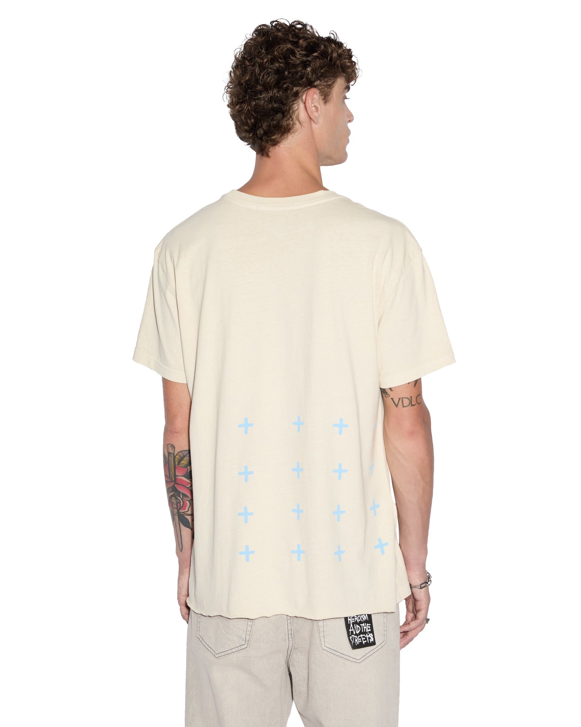 PARADISE BIGGIE SS TEE DUSTY DESERT