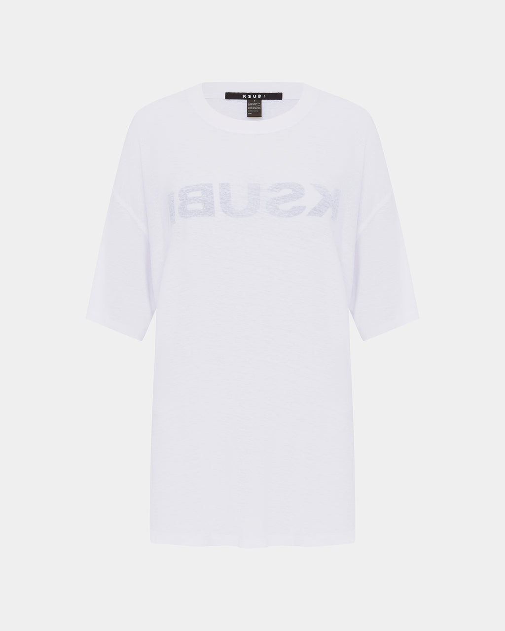 Womens Reverse It Oh G Ss Tee White Oversized Tees - White