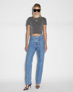 WOMENS PLAYBACK BELTED HERITAGE DENIM JEANS