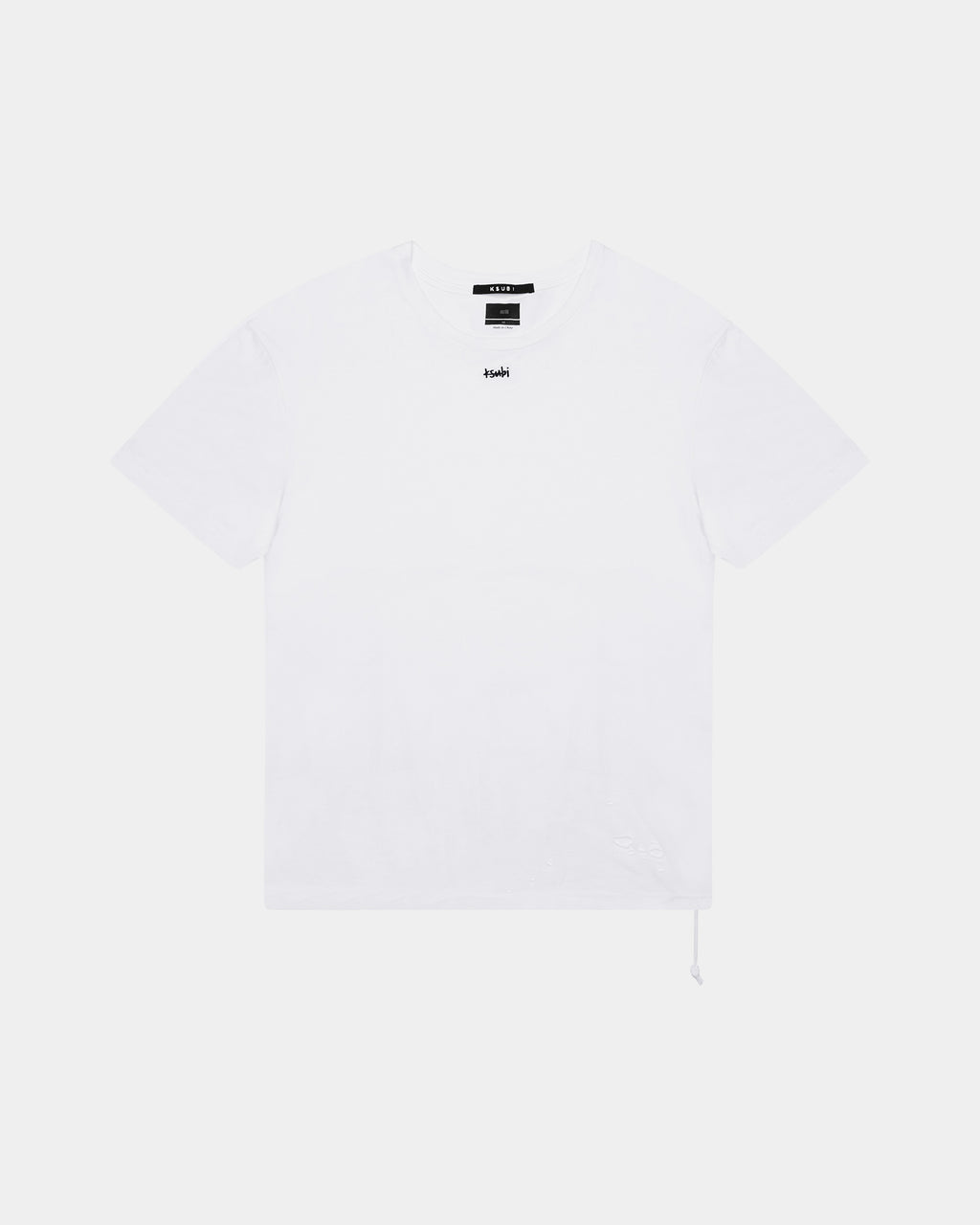 Mens Sioux Ss Tee Vintage White Slim Tees - White