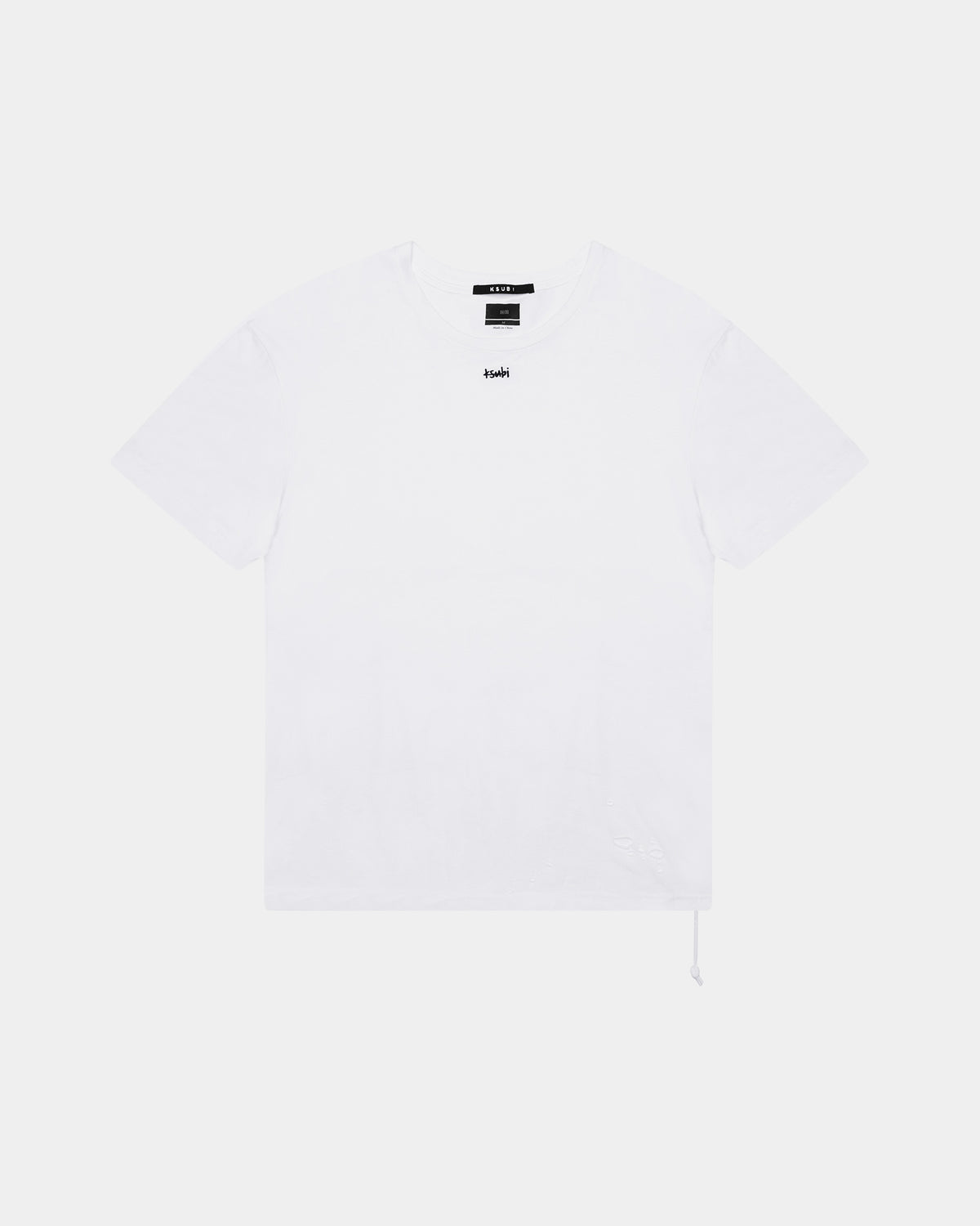 Mens Sioux Ss Tee Vintage White Slim Tees - White