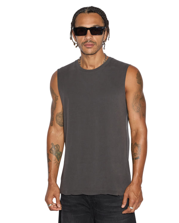 Ksubi - Message Print Sleeveless Tee
