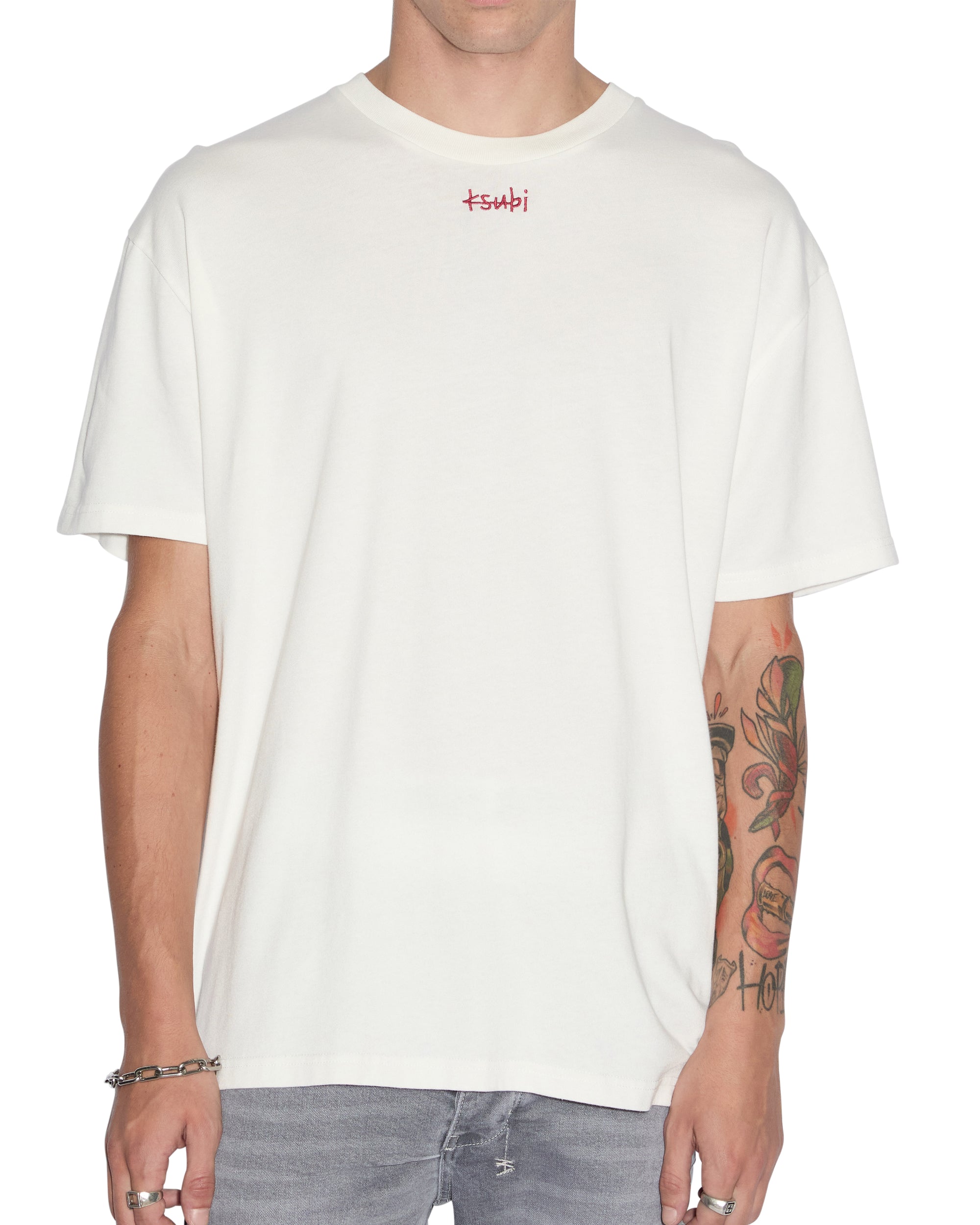 STITCH UP BIGGIE SS TEE VINTAGE WHITE