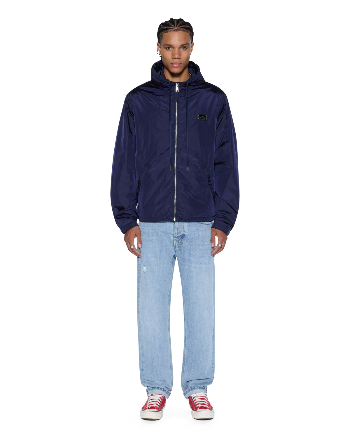 MENS TEK NYLON JACKET NAVY JACKETS