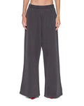 BOYFRIEND TRAKPANT WASHED BLACK
