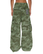 WOMENS KSUPER CARGO PANT HASH CAMO PANTS