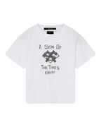 Kids The Sign Lil Biggie Ss Tee White Regular Tees - White