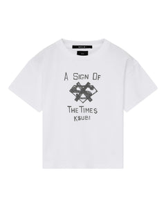 Kids The Sign Lil Biggie Ss Tee White Tees | Ksubi ++