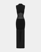 WOMENS TONIK MILANO DRESS BLACK KNITWEAR