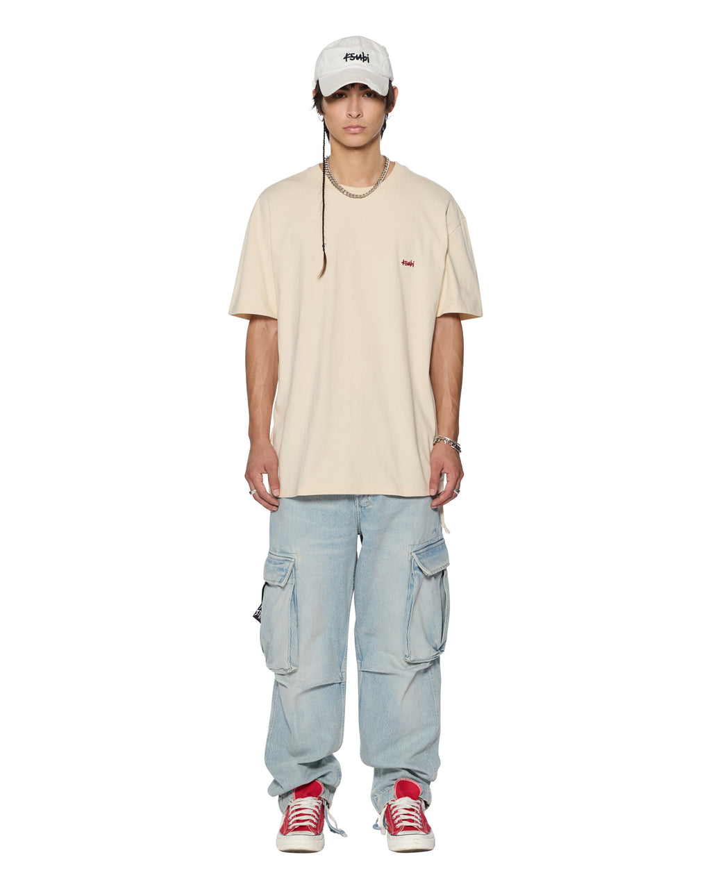 Mens 1999 Biggie Ss Tee Dusty Desert Oversized Tees - Tan