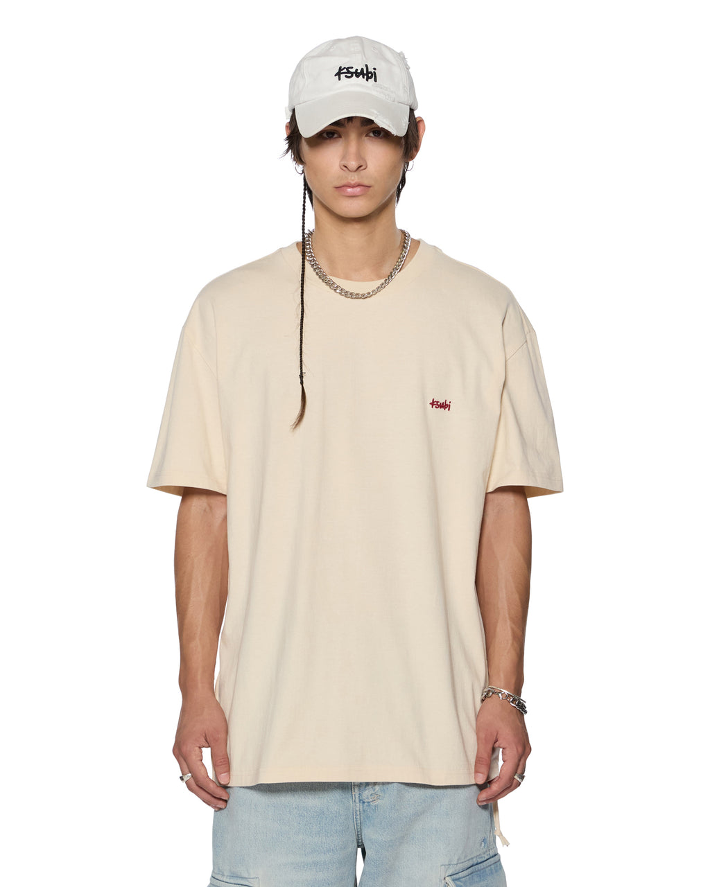 Mens 1999 Biggie Ss Tee Dusty Desert Oversized Tees - Tan