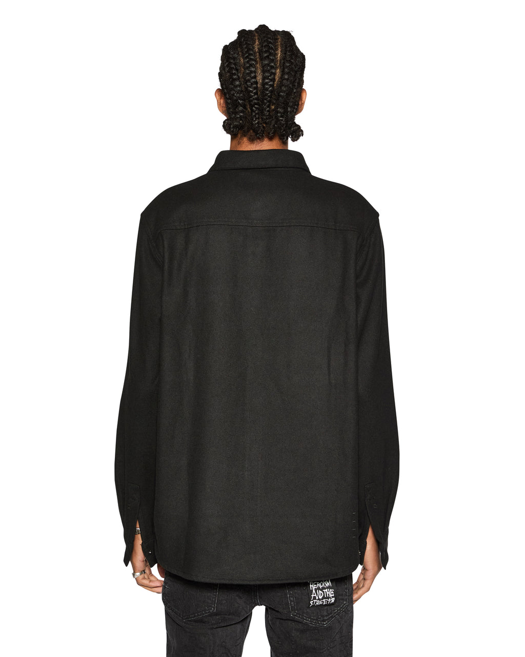 Mens 1999 Snakebite Ls Shirt Black Regular Shirts - Black