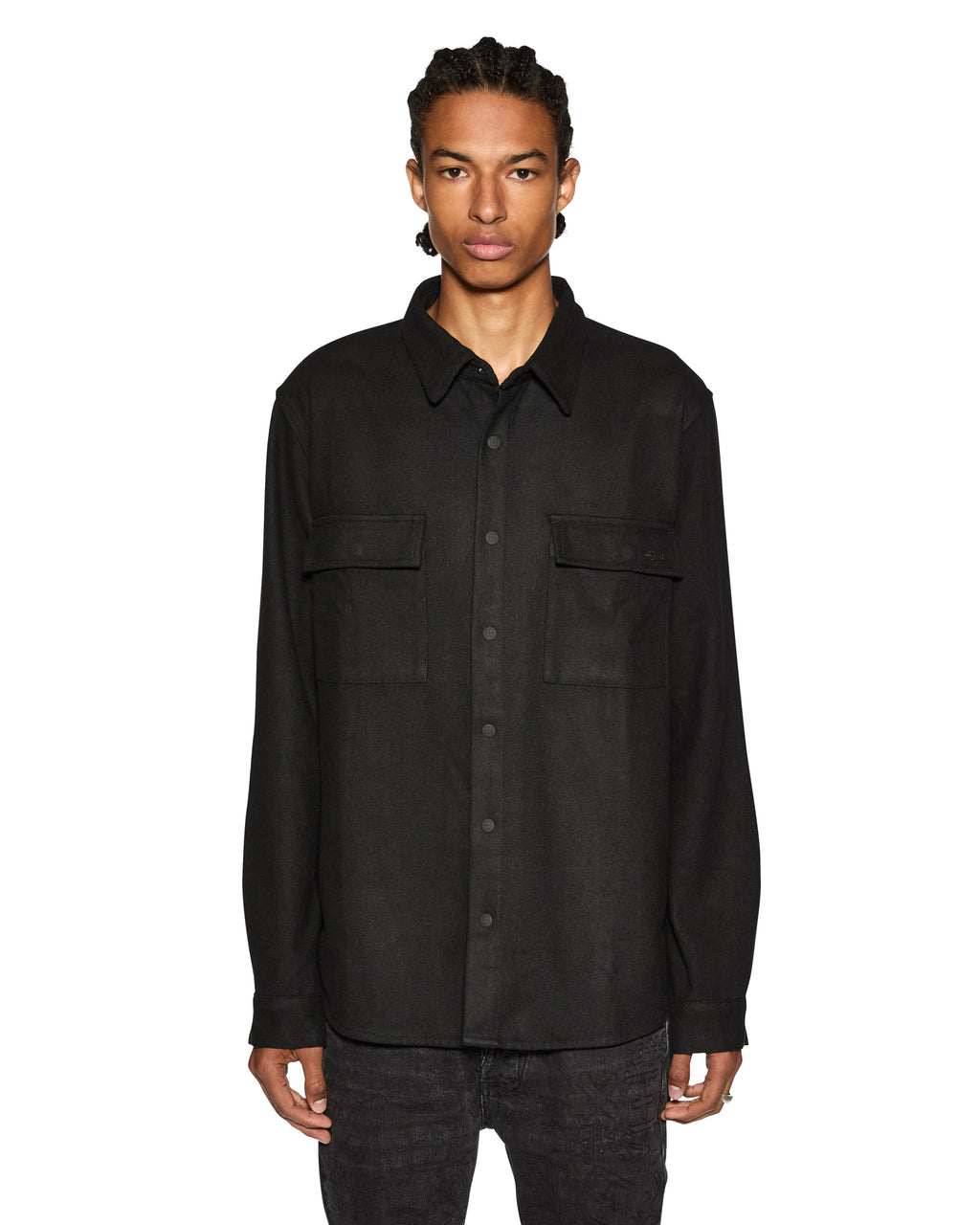Mens 1999 Snakebite Ls Shirt Black Regular Shirts - Black