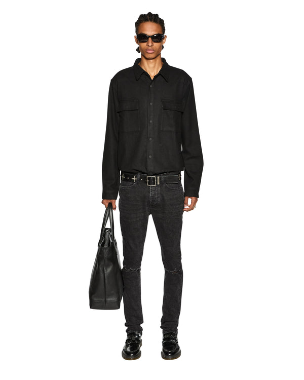 1999 Snakebite Long Sleeve Shirt - Black | Ksubi ++