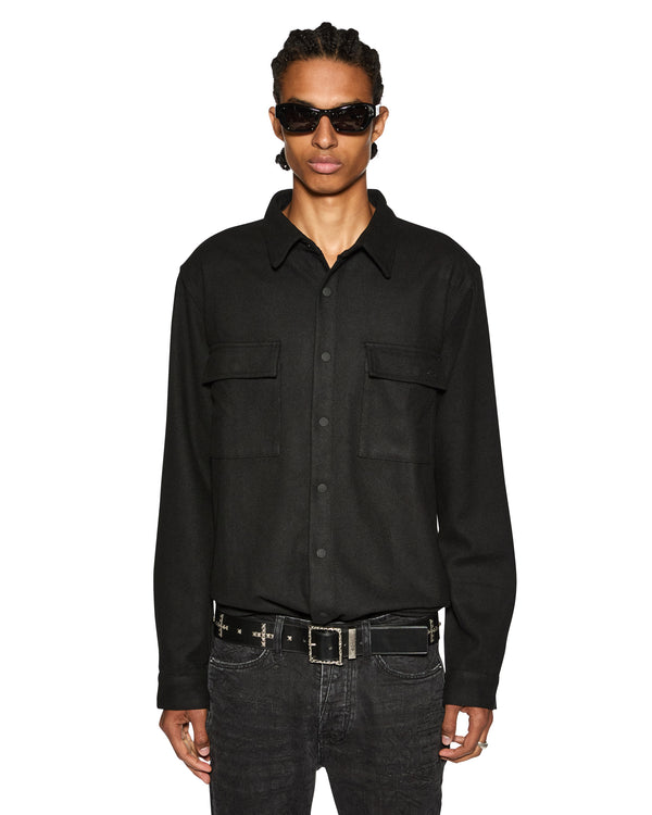 1999 Snakebite Long Sleeve Shirt - Black | Ksubi ++