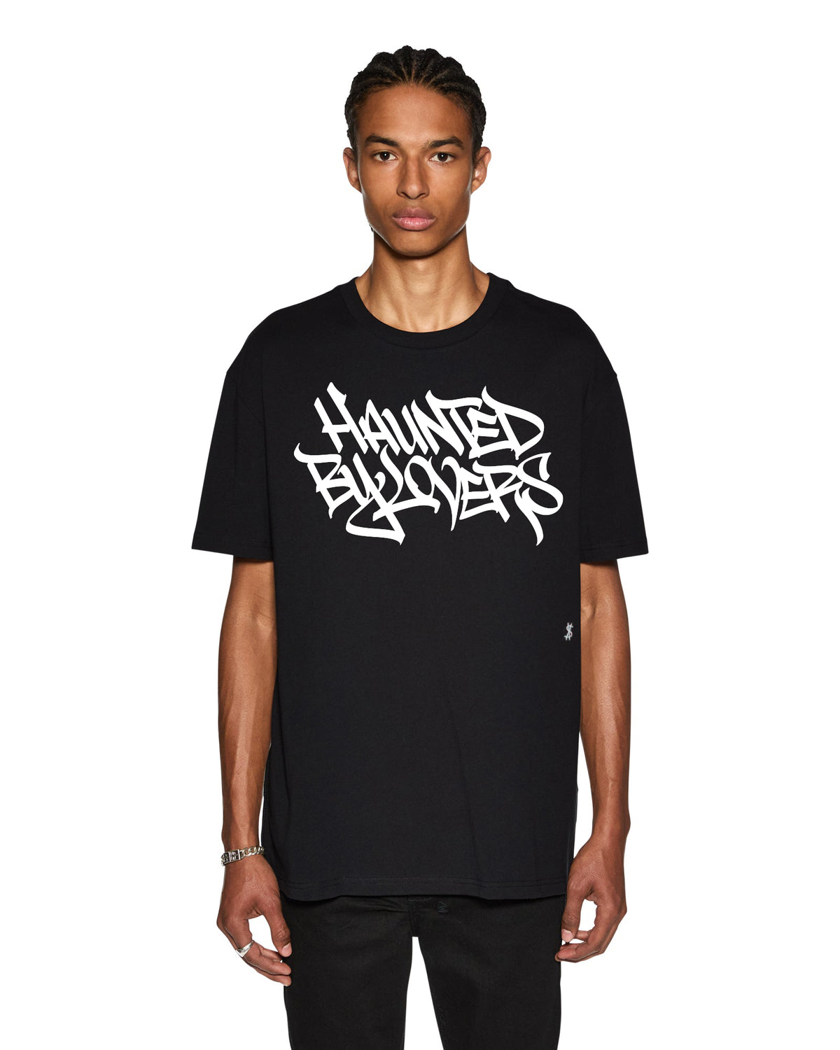 MENS FAUST BIGGIE SS TEE JET BLACK TEES