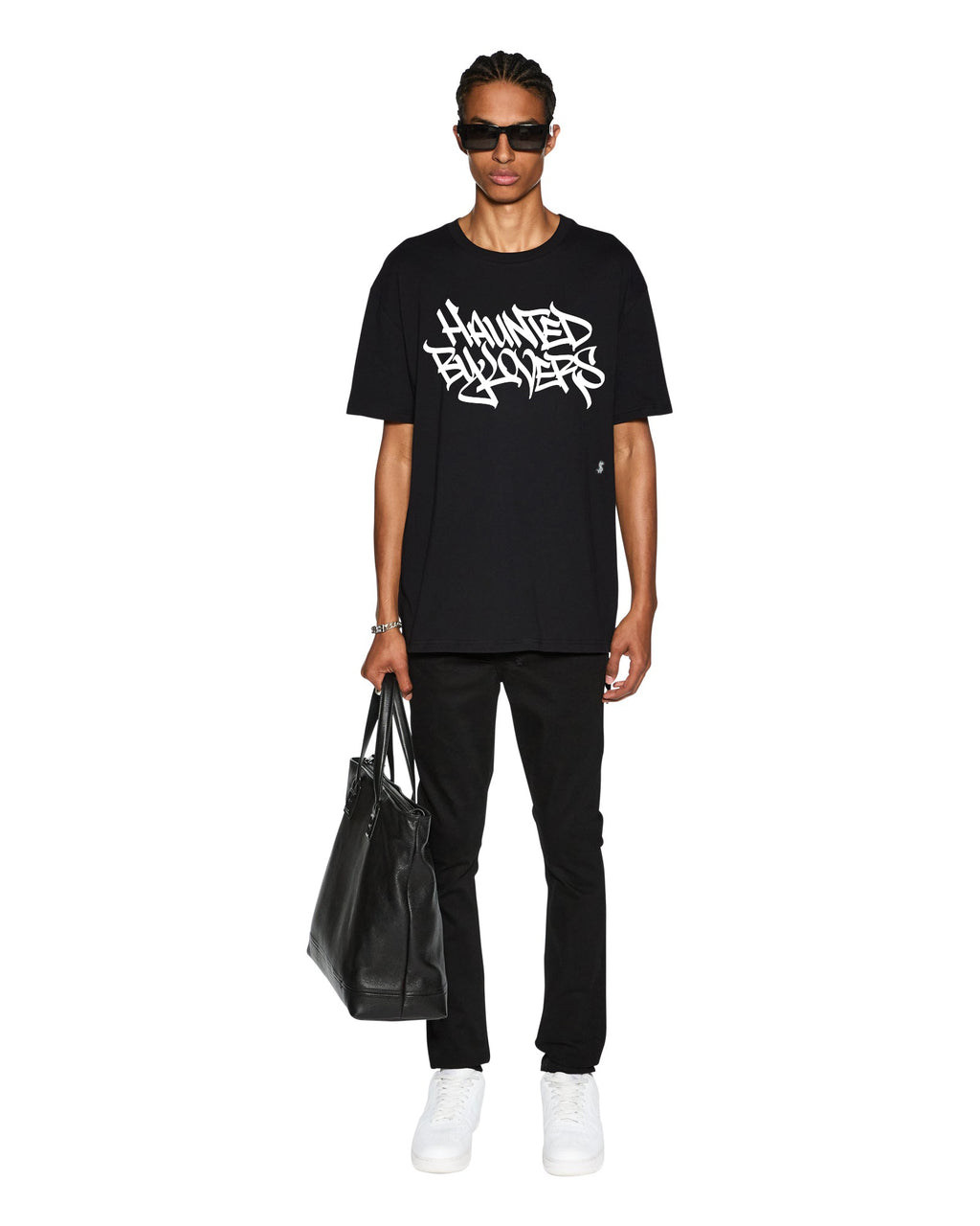 MENS FAUST BIGGIE SS TEE JET BLACK TEES
