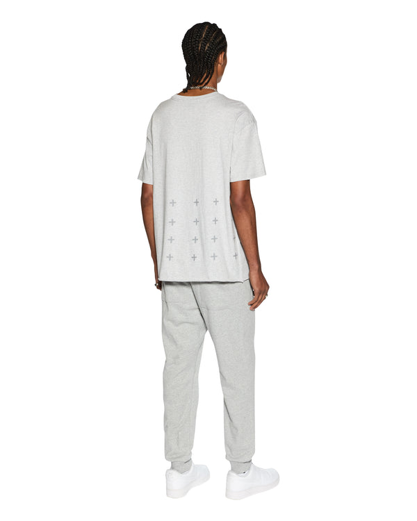 Buy 4 x 4 Biggie Ss Tee Grey Marle | Ksubi | Ksubi ++