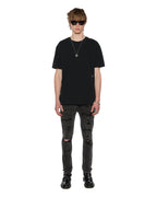 MENS 4 X 4 BIGGIE SS TEE JET BLACK TEES