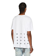 MENS 4 X 4 BIGGIE SS TEE OPTIC WHITE TEES