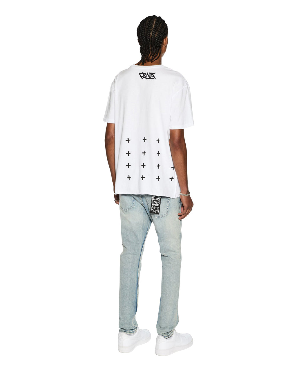 MENS FAUST BIGGIE SS TEE OPTIC WHITE TEES