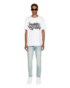 MENS FAUST BIGGIE SS TEE OPTIC WHITE TEES