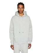 MENS 4 X 4 BIGGIE HOODIE GREY MARLE FLEECE