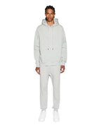 MENS 4 X 4 BIGGIE HOODIE GREY MARLE FLEECE