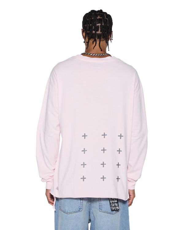Buy ALLDAY BIGGIE LS TEE ICE QUARTZ | Ksubi ++