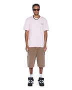 Mens Allday Biggie Ss Tee Ice Quartz Oversized Tees - Pink