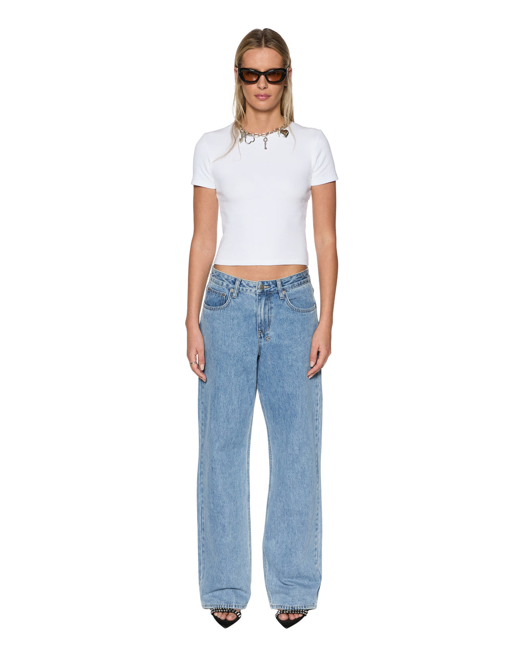 WOMENS ARISE SS TEE WHITE TEES