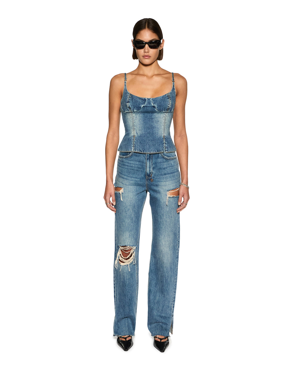 WOMENS ATHENA BUSTIER AGED FASHION TOPS