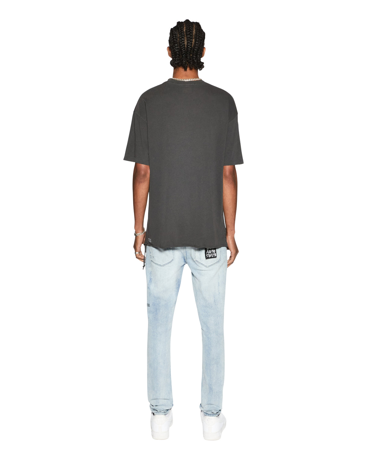 MENS BIGGIE SS TEE BACK TO BLACK TEES