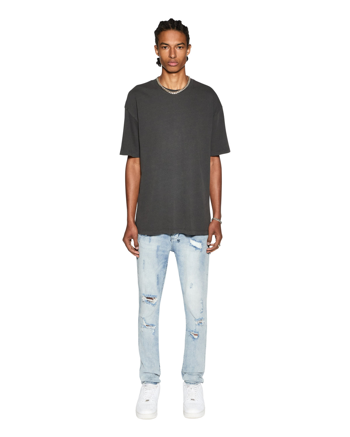 MENS BIGGIE SS TEE BACK TO BLACK TEES