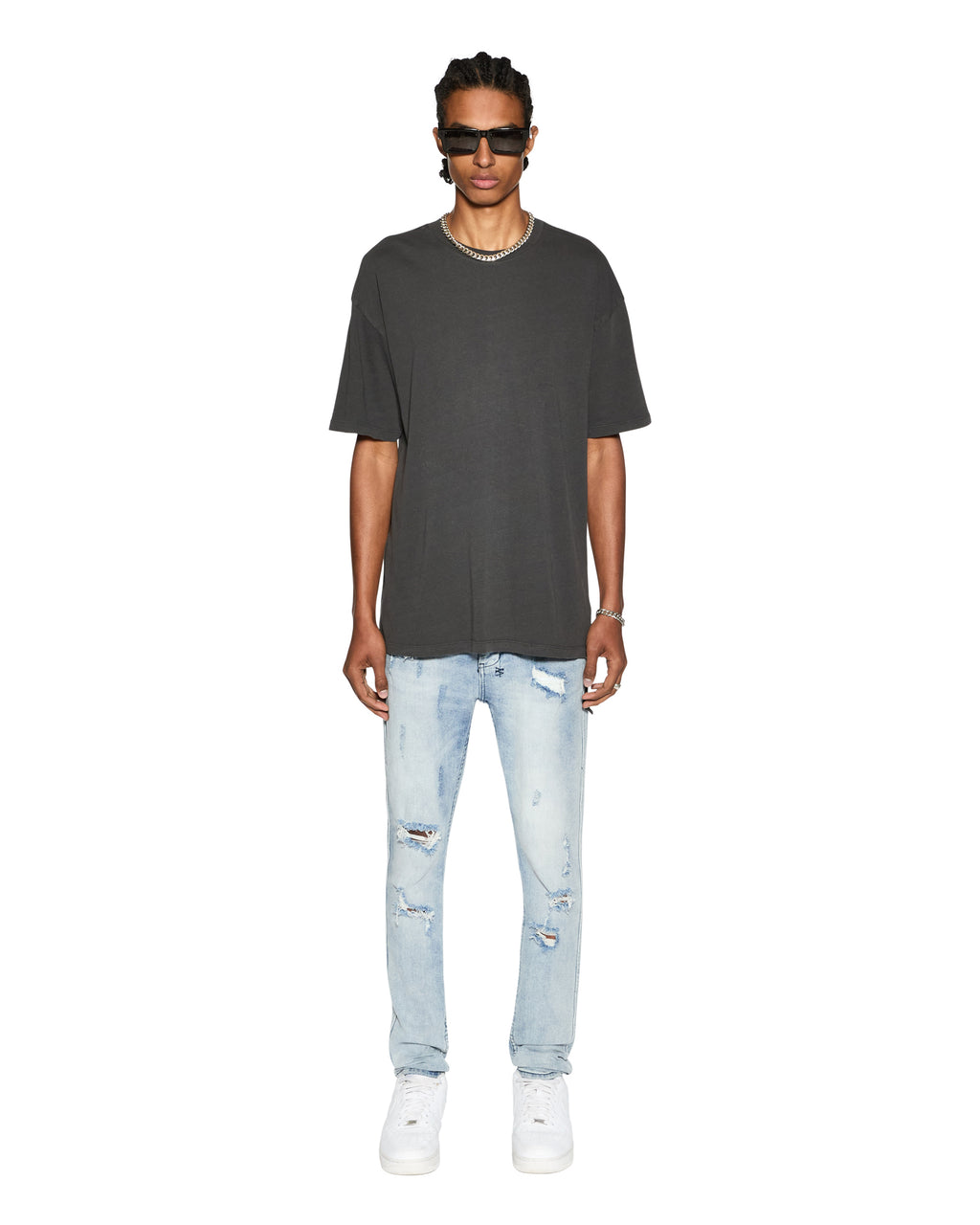 MENS BIGGIE SS TEE BACK TO BLACK TEES
