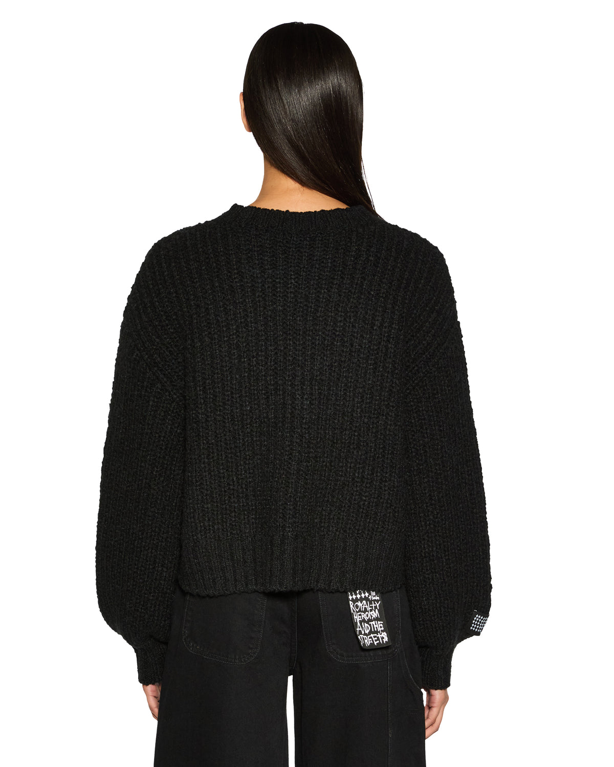WOMENS BOOKIE KNIT BLACK KNITWEAR