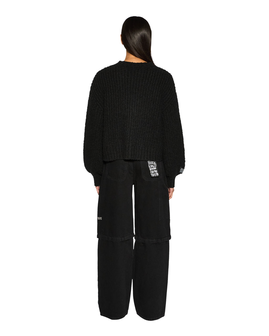 WOMENS BOOKIE KNIT BLACK KNITWEAR